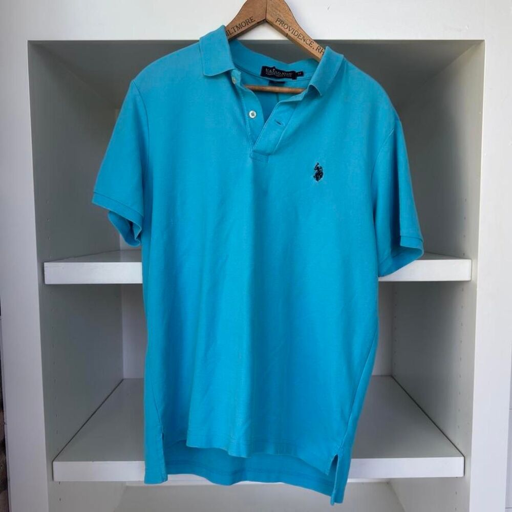 Us-polo-assn Men's Blue Polo-shirts
